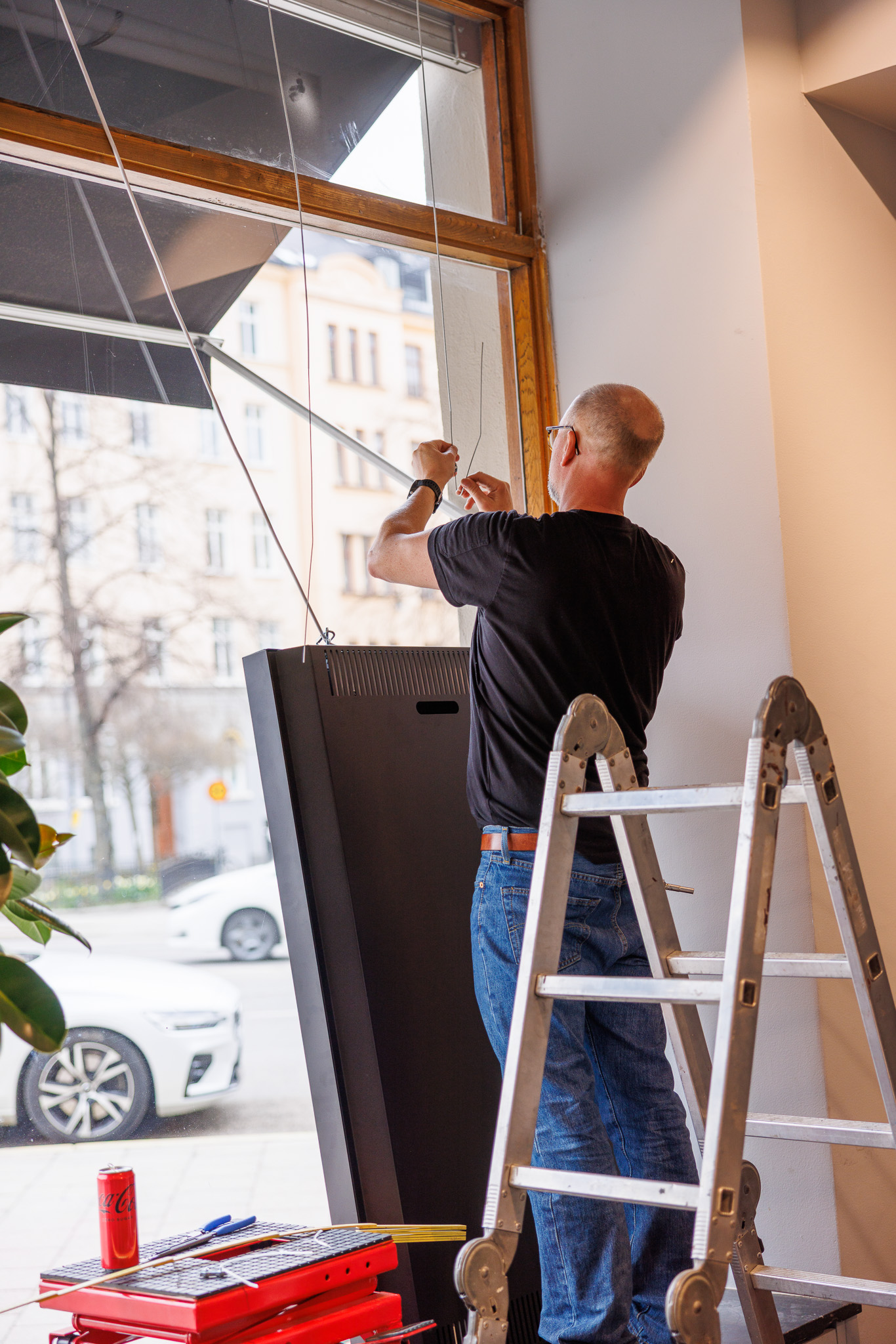 HusmanHagberg digital signage installation